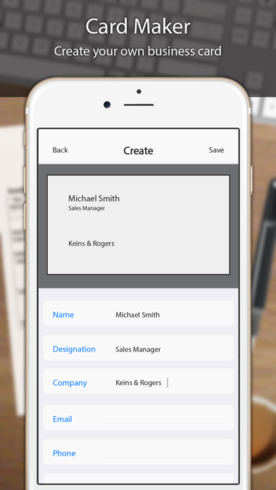 Business Card Scanner Pro screenshot 3