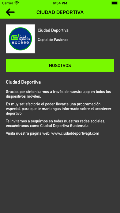 Screenshot #2 pour Ciudad Deportiva