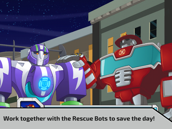 Transformers Rescue Bots iPad app afbeelding 4