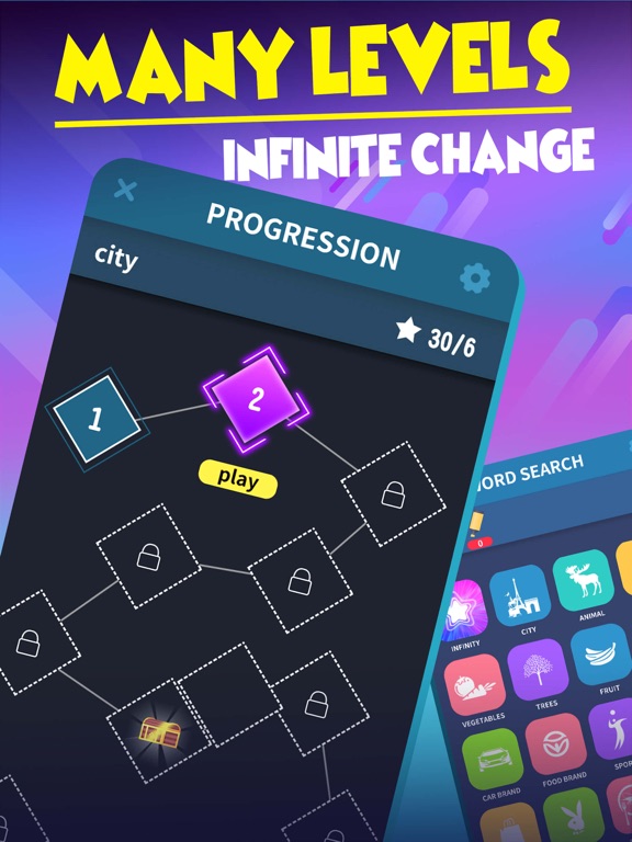 Word Search - Crossword Puzzle iPad screenshot 4 - Entertainment app