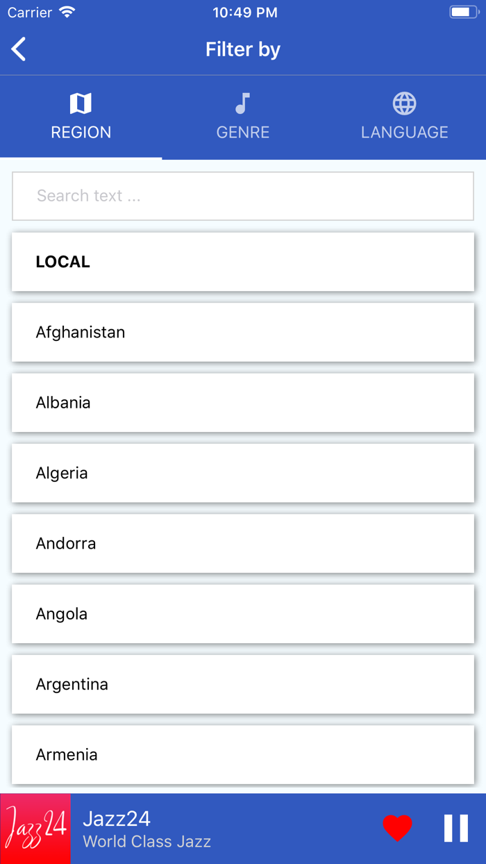 oiRadio - Live Radios