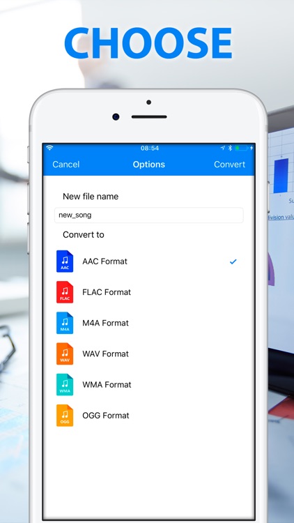 MP3 Converter Edit Music files