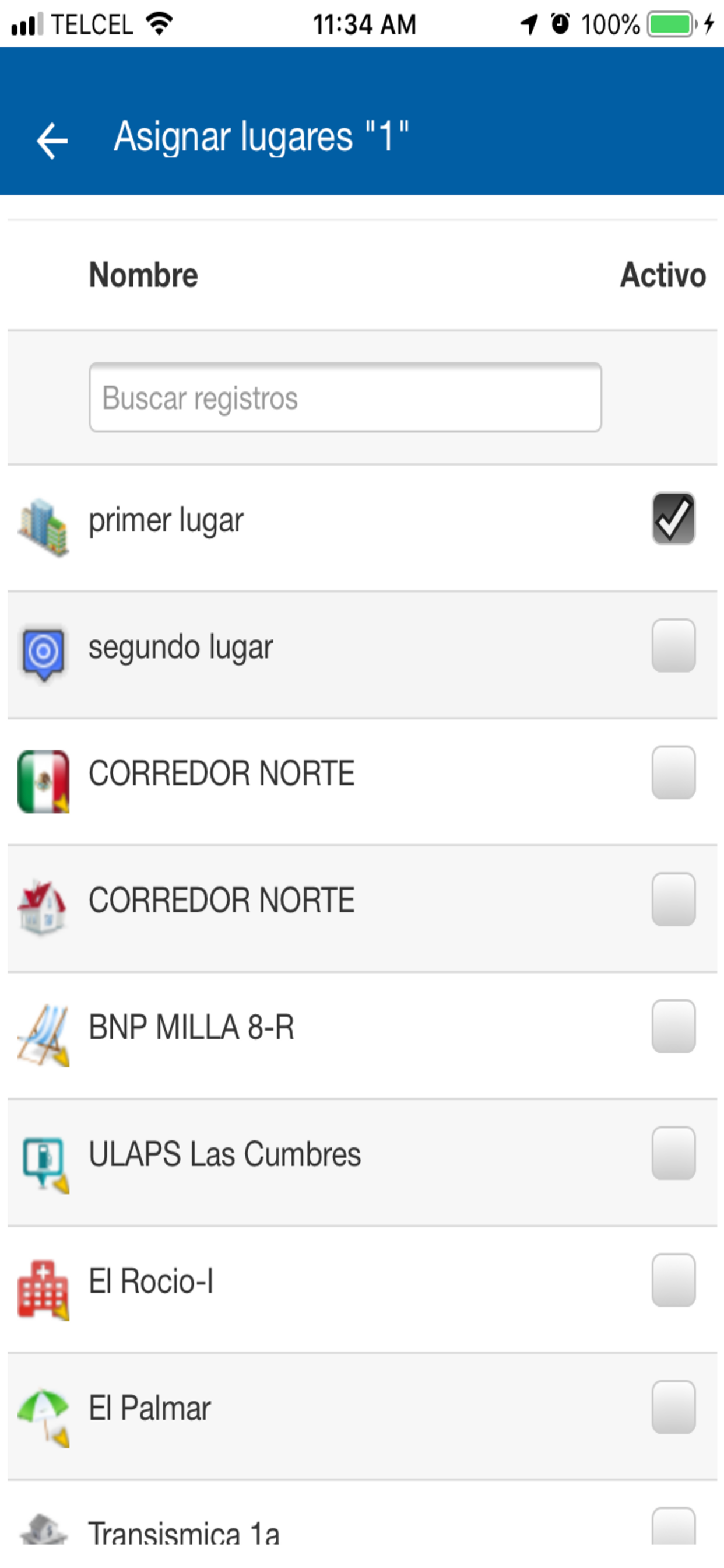 Protel GPS screenshot 9