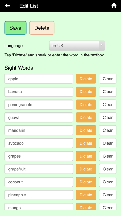 How to cancel & delete Sight Words - Custom List from iphone & ipad 2