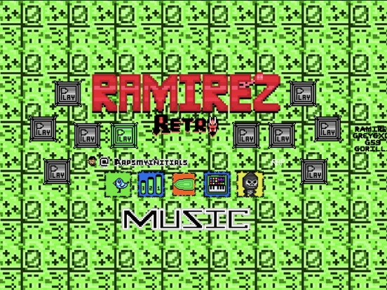 Ramirez Retro iPad screenshot 4 - Games app