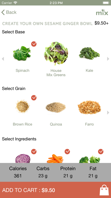 MYX CREATIVE KITCHEN Screenshot