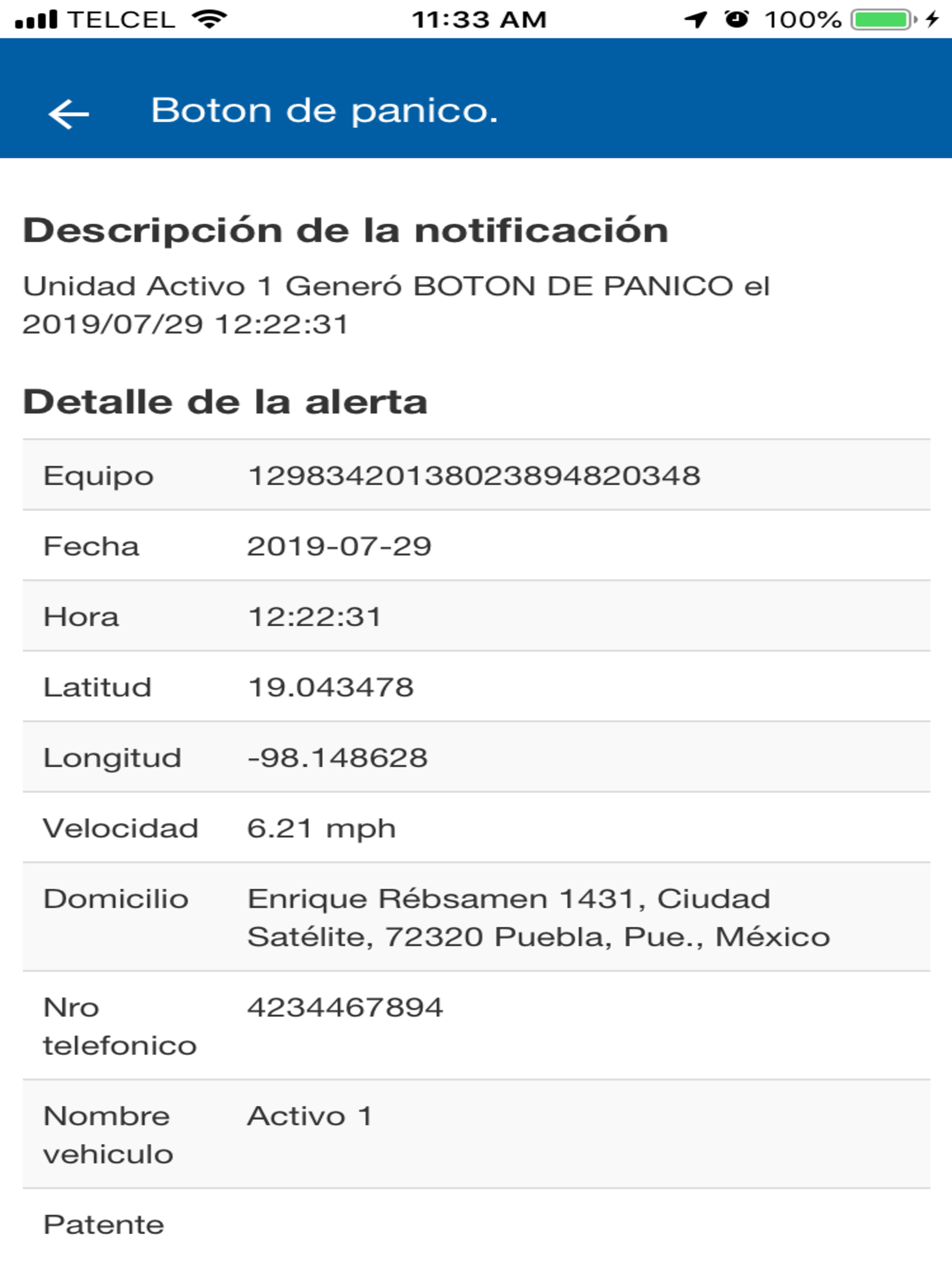 Protel GPS screenshot 15