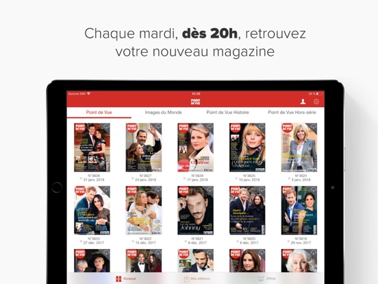 Point de vue Magazine iPad app afbeelding 3