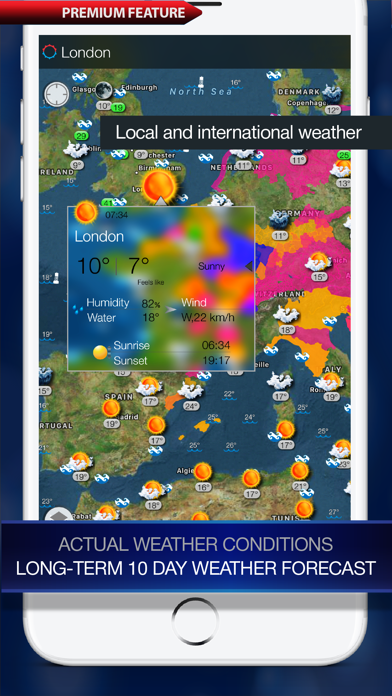 Screenshot #2 pour Vigilance Meteo Europe