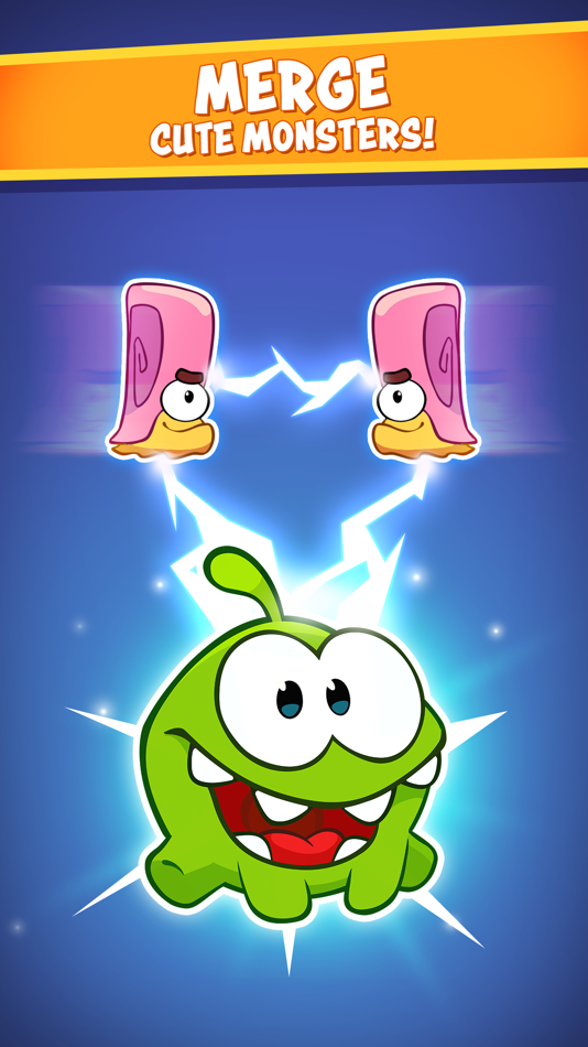 #1. Om Nom: Merge (iOS) От: ZeptoLab UK Limited