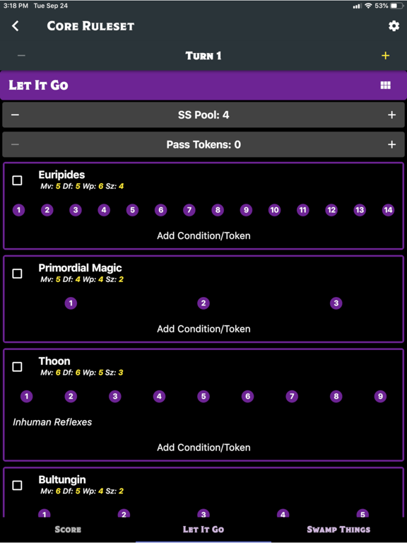 M3E Crew Builder iPad screenshot 5 - Entertainment app