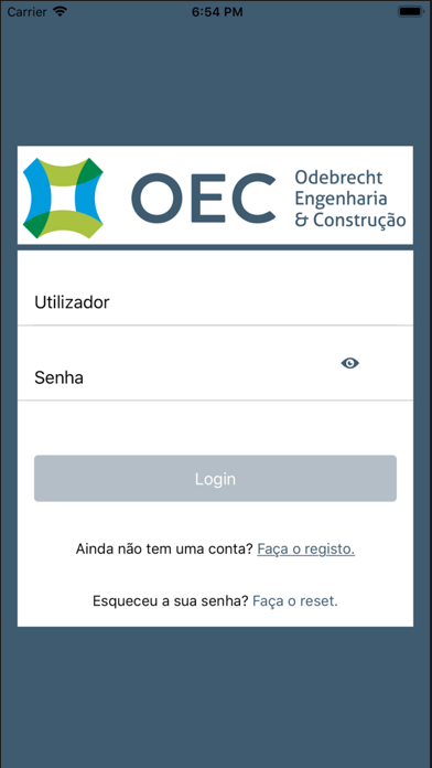 Screenshot #1 pour Aplicação de Saúde OCE