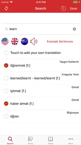 Game screenshot Tureng Vocabulary Notebook mod apk