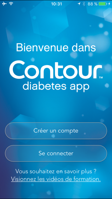 Screenshot #1 pour CONTOUR DIABETES app (FR)