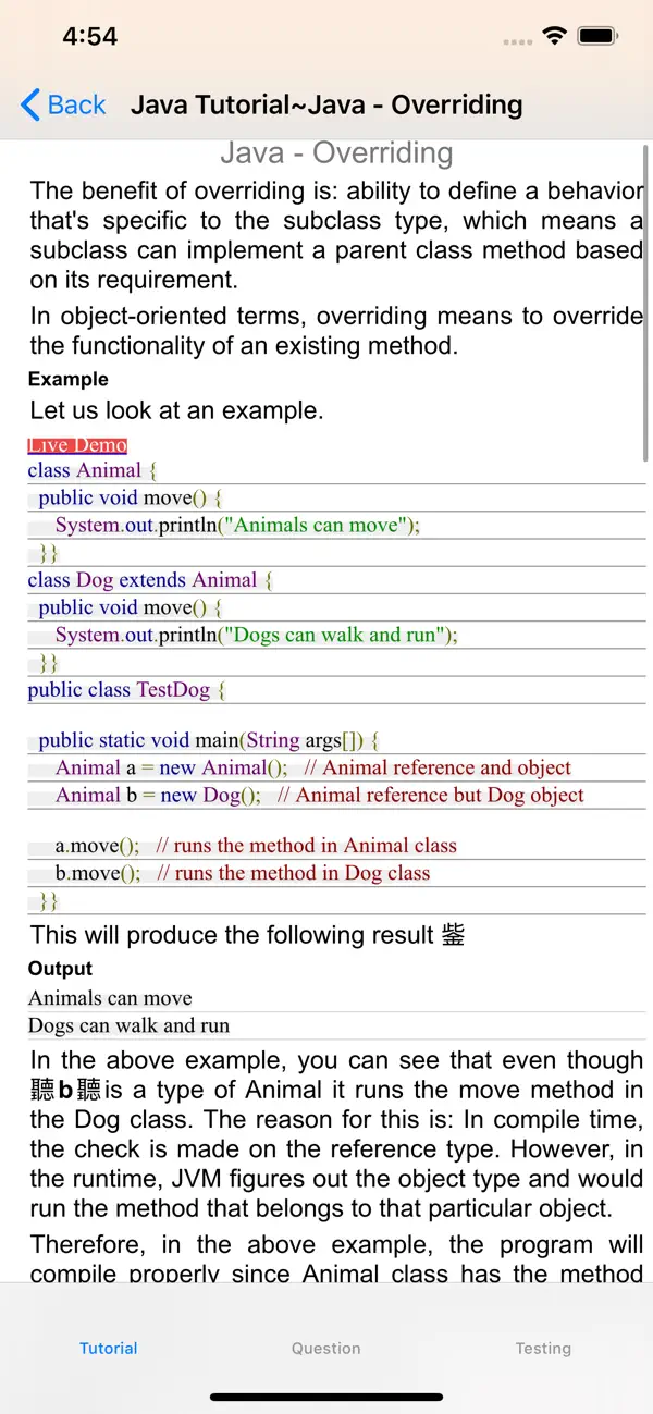 #4. Java Question for Interview (iOS) De: 强 马