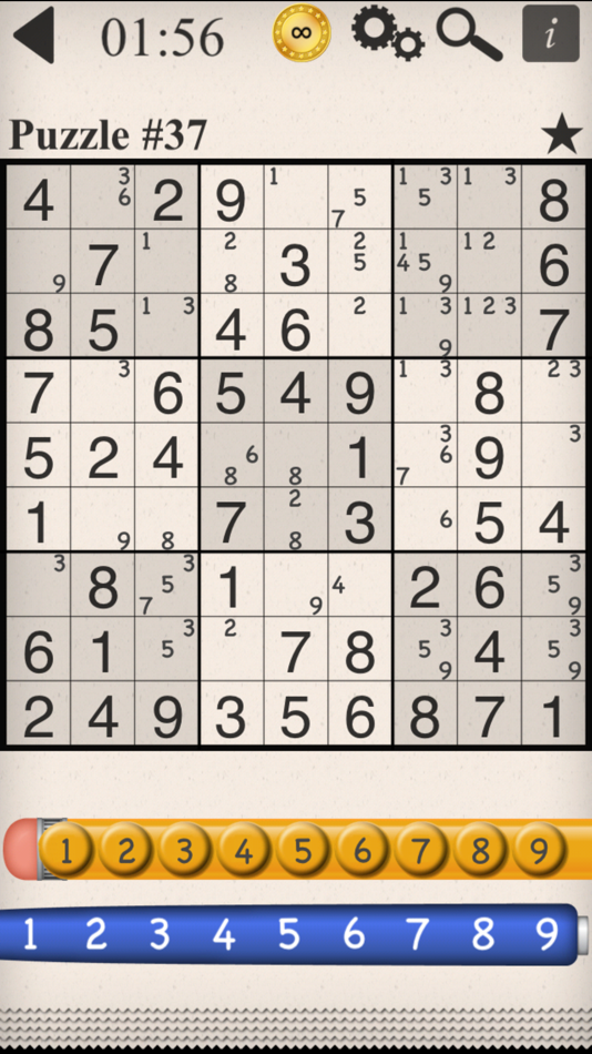 #4. Eric's Sudoku –Classic Puzzles (iOS) 由: Eric Snider