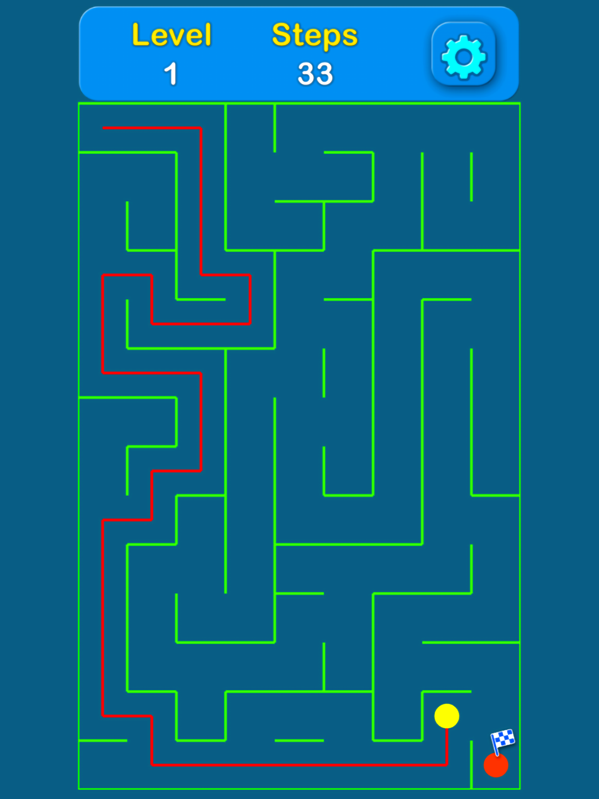 Mazes with Levels: Labyrinths