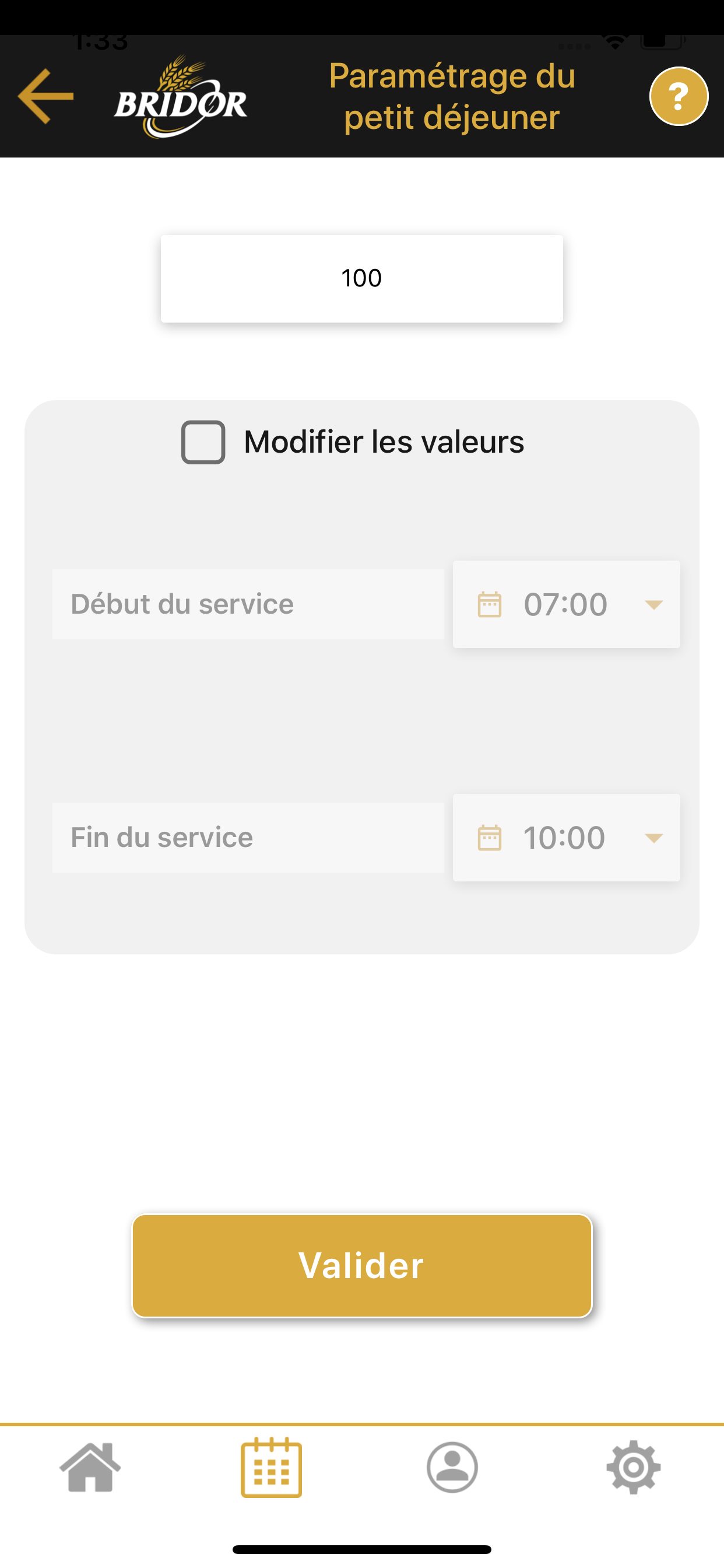 Bridor App