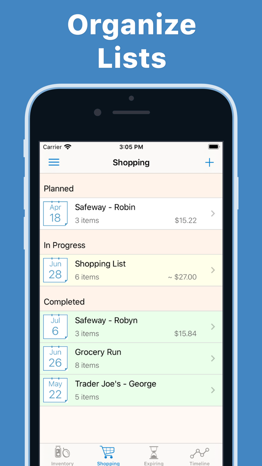 #9. Pantry Check - Grocery List (iOS) 由: Sunroom Labs, LLC