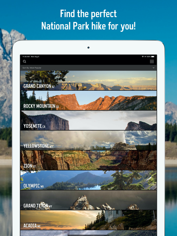 Screenshot #4 pour National Park Trail Guide