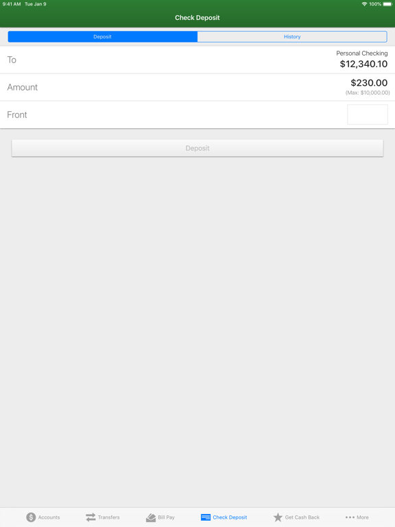 Platte Valley Bank iPad screenshot 7 - Finance app