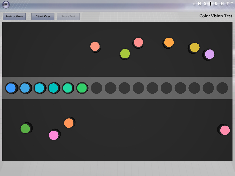 #1. iNSIGHT Color Vision Test (iOS) بواسطة: Polyhedron Learning Media, Inc.