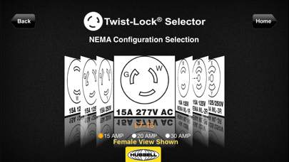 Twist-lock Product Selector iPhone screenshot 6 - Reference app