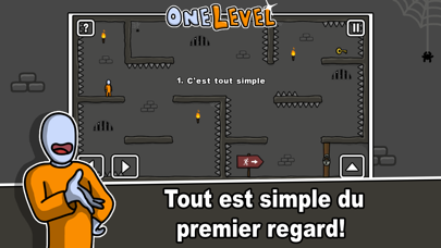 Screenshot #1 pour One Level: Stickman Jailbreak