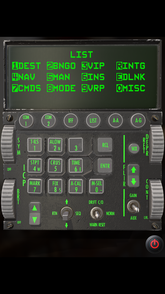 #2. DCS F-16C Viper Device (iOS) بواسطة: Sungbae Cho