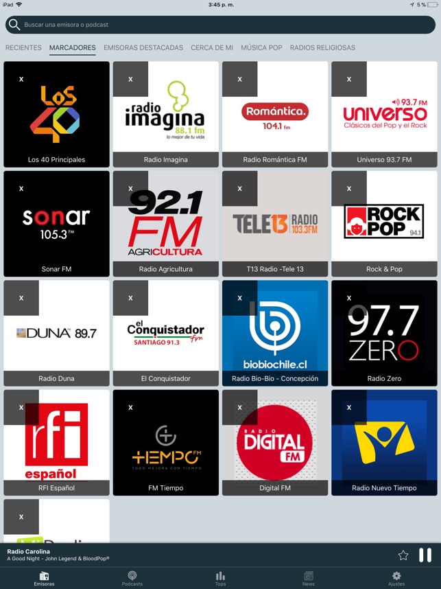Radios de Chile: Radio FM y AM on the App Store