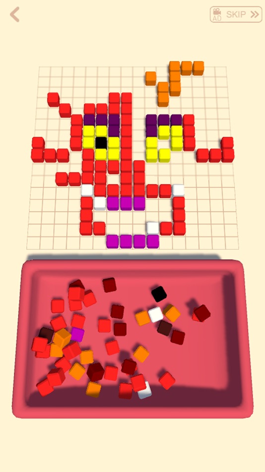#1. Cubes art - unique puzzle (iOS) Podle: AA2G1 LTD
