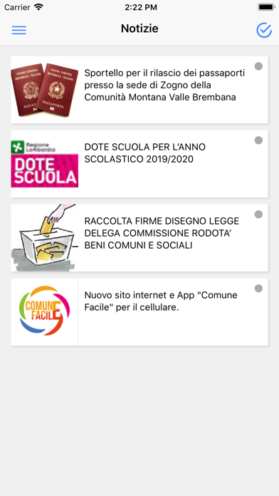 How to cancel & delete Comune di Carona from iphone & ipad 3