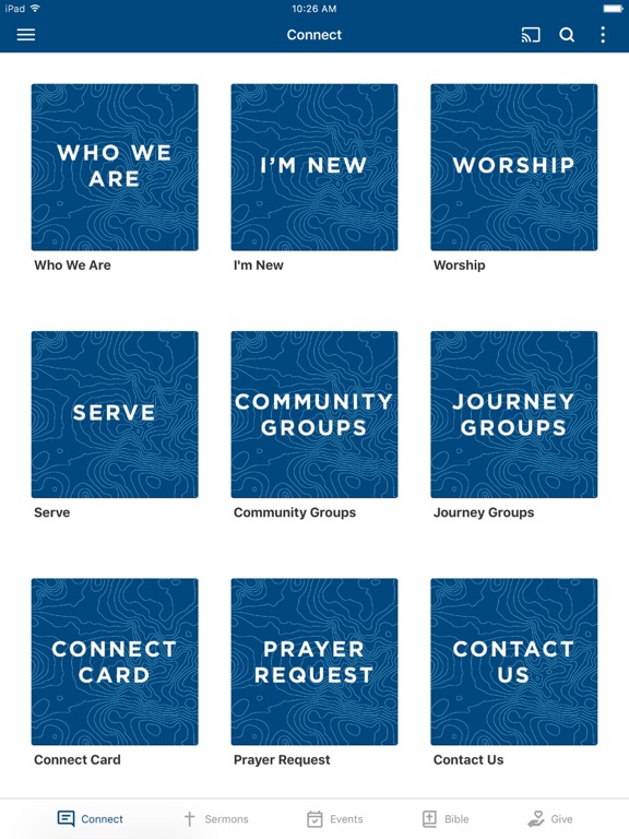 Mitchell Road Church iPad screenshot 1 - Lifestyle app