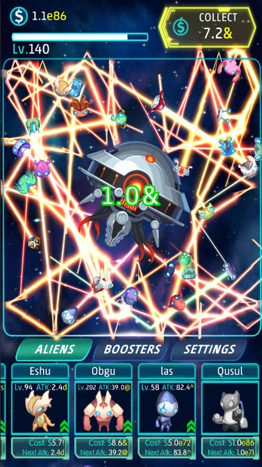 #1. Idle Alien (iOS) 由: vmoga