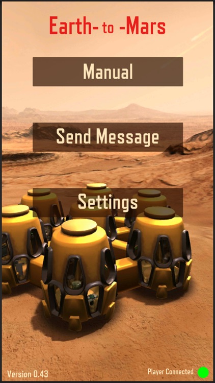 Earth To Mars Manual