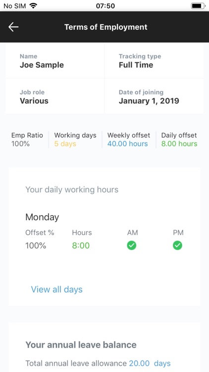 Staff Times - My Time screenshot-7
