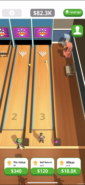 Idle Tap Bowling(圖5)-速報App