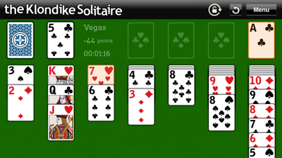 The Klondike Solitaire Screenshot