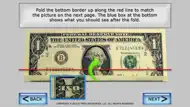 Dollar Ring Origami iphone bilder 2