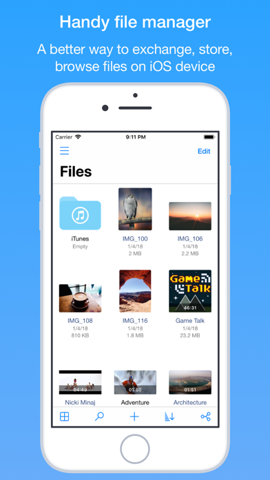 Screenshot #1 pour File Hub by imoreapps