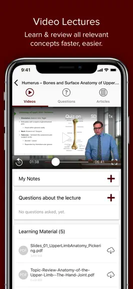 Game screenshot Texas A&M Medicine Lecturio mod apk