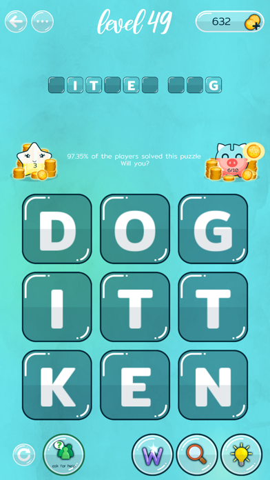 Word Blocks Puzzles IQ screenshot 2