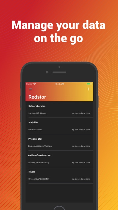 Redstor Screenshot