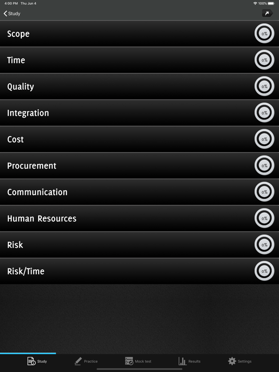 Screenshot #5 pour PMP Practice Anywhere Exams