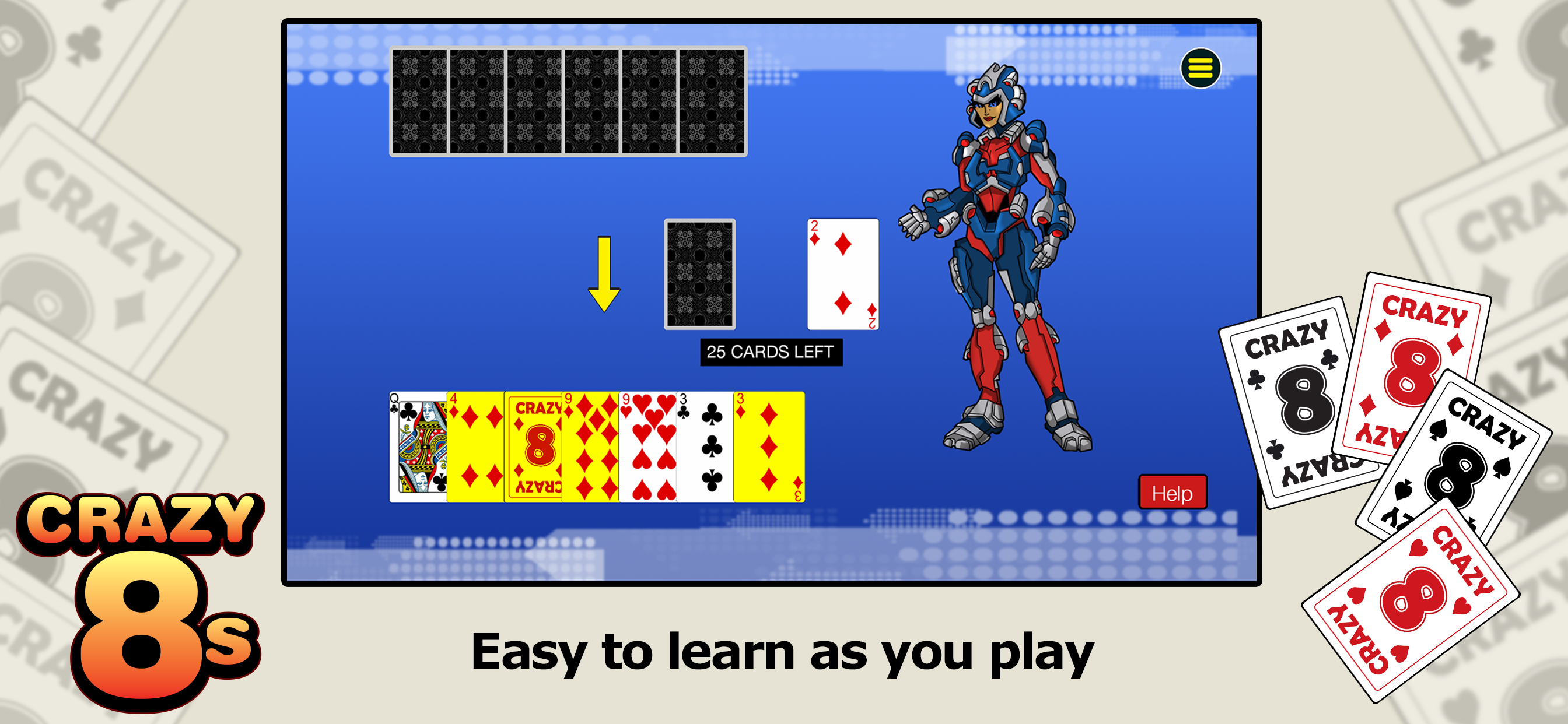 Crazy Eights for Everyone