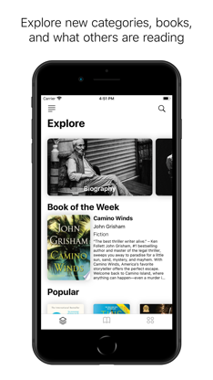 Minimalistic Reading List screenshot 1