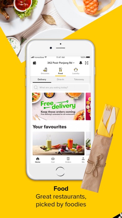 honestbee food & groceries screenshot 2