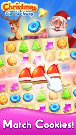 Game screenshot Christmas Cookie Swap 3 mod apk