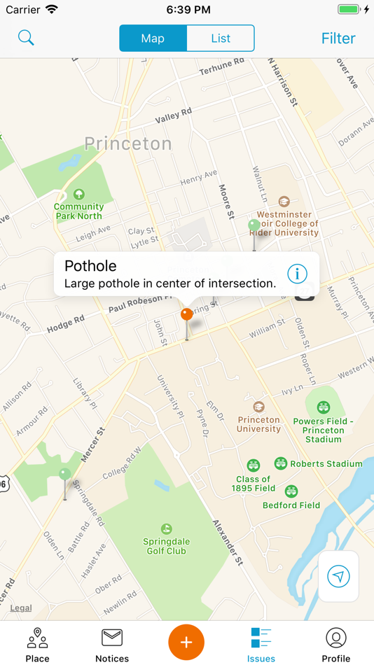#2. Access Princeton (iOS) Podle: The Town of Princeton