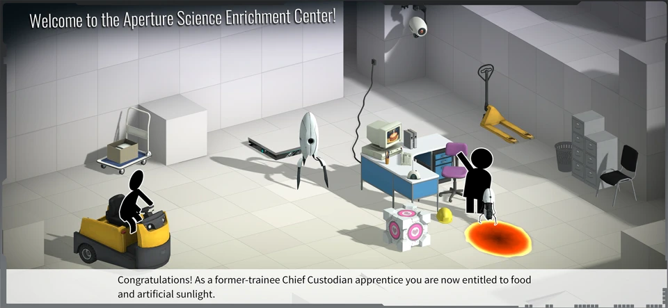 Bridge Constructor Portal screenshot